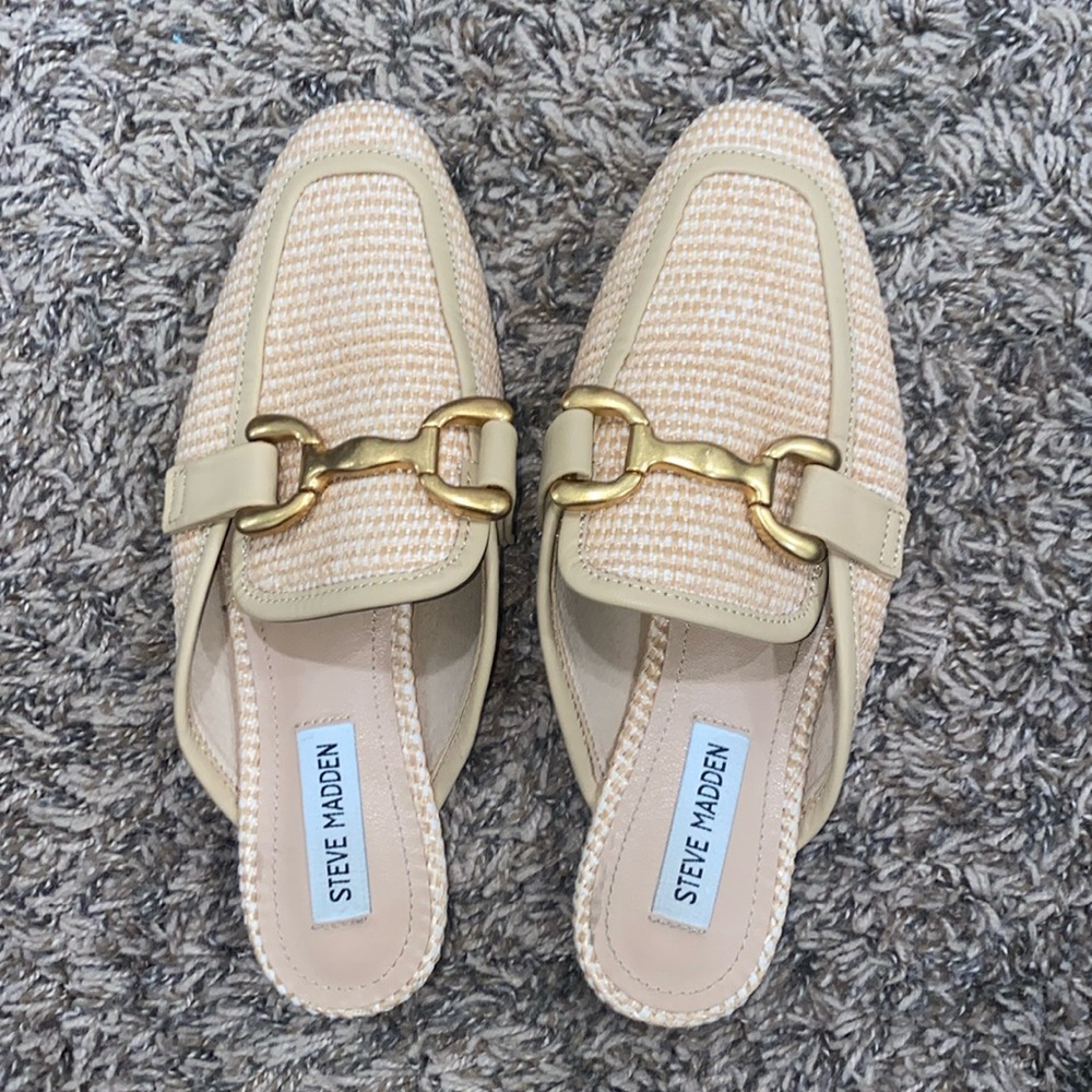 Steve Madden loafer mules